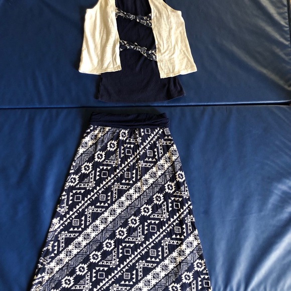 Matching tank and skirt from Justice - Picture 2 of 5